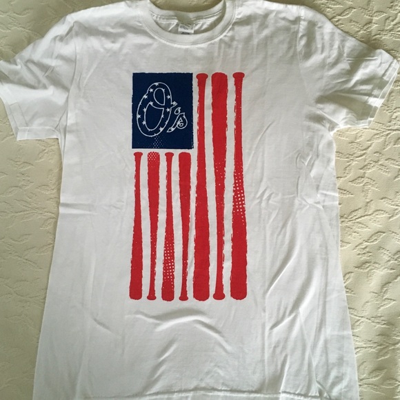 white orioles shirt